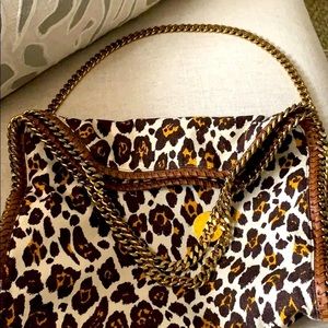 Stella McCartney falabella pony w/gold chain